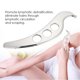 thumbnail image 3 of Stainless Steel Scraping Board Low Magnetic Physiotherapy Facial Body Scrapper Massage Plate, 3 of 4