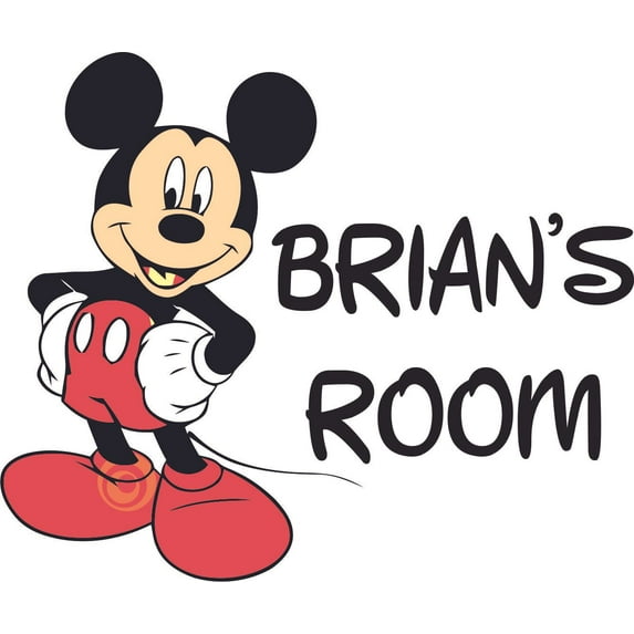 Loud Color Cartoon Customized Wall Decal- Custom Vinyl Wall Art - Personalized Name - Baby Girls Boys Kids Bedroom Wall Decal Room Decor Wall Stickers Decoration Size (12x20 inch)