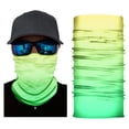 thumbnail image 3 of Gyexs Neck Gaiter Face Mask for Men & Women - UPF 30+ Sun Protection Breathable Headwear Bandana for Motorcycle, Hiking, Fishing, Green, One Size, 3 of 5