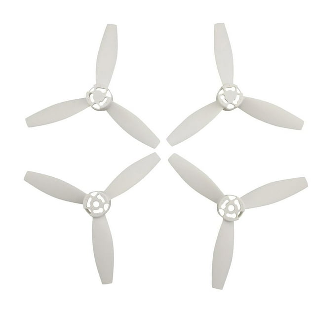 2 pares de repuestos de cuadricóptero de plástico hélices CW / CCW para Blanco CUTICAT Propulsores de Quadcopter