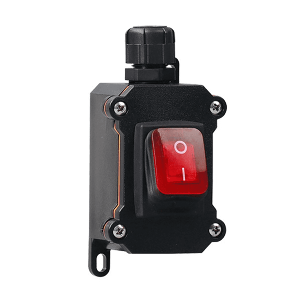 220V Boat Rocker Switch IP68 Waterproof 16A High Current Power with LED ...