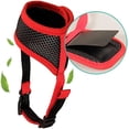 thumbnail image 5 of Cubrebocas transpirable para perros, máscara bucal de malla suave para perros (rojo, L) - Cubrebocas ajustable y transpirable para perros, máscara bucal anti-mordeduras y anti-ladridos, que permite gr, 5 of 5