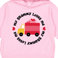 thumbnail image 3 of Inktastic Grammy Loves Me Grandchild Toddler Hoodie, 3 of 4