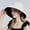 Beige, variant on YWDJ Wide Brim Hats for Women Women Summer Sun Protection Fashion Outdoor Sunhat Peaked Cap Black One Size