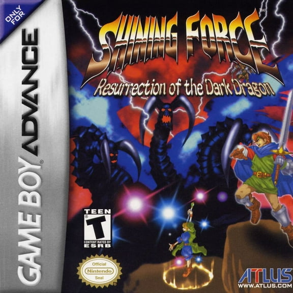 GBA Games: Shining Force: Resurrection Of The Dark Dragon Cartridges Only, US Version