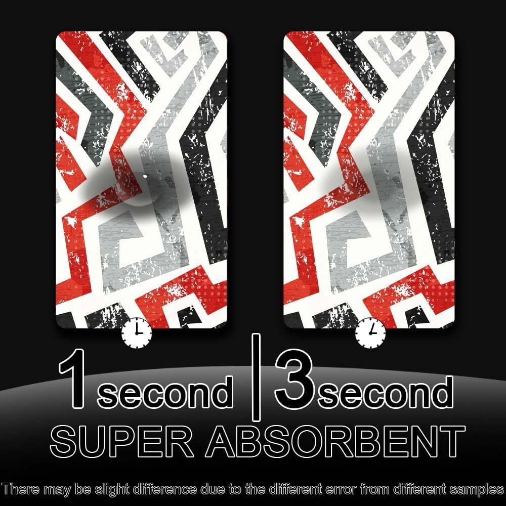 Bath Mat Rug,abstract grunge red curved lines Non Slip Quick Dry Super Absorbent Thin Bathroom Rugs Fit Under Door-Easy to clean Bathroom Floor Mats-Shower Rug for Shower Sink Bathtub(17" x 27.5"In)