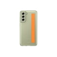 thumbnail image 2 of Funda para teléfono Samsung Galaxy S21 FE 5G transparente con 2 correas, color oliva, 2 of 9