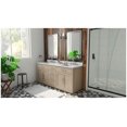 thumbnail image 5 of Dreamline VFDX722234SWMLK Dexterity 72" Free Standing Double Basin Vanity Set - Wood, 5 of 7