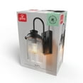 thumbnail image 2 of Globe Electric 91005237 Katya 14" Tall Outdoor Wall Sconce - Black, 2 of 7