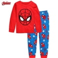 thumbnail image 1 of Disney-Conjunto de ropa de Anime de Marvel para niños, disfraz de Spiderman, pijamas familiares para niños de 2 a 7 años, regalo de dibujos animados, primavera y otoño, 1 of 4