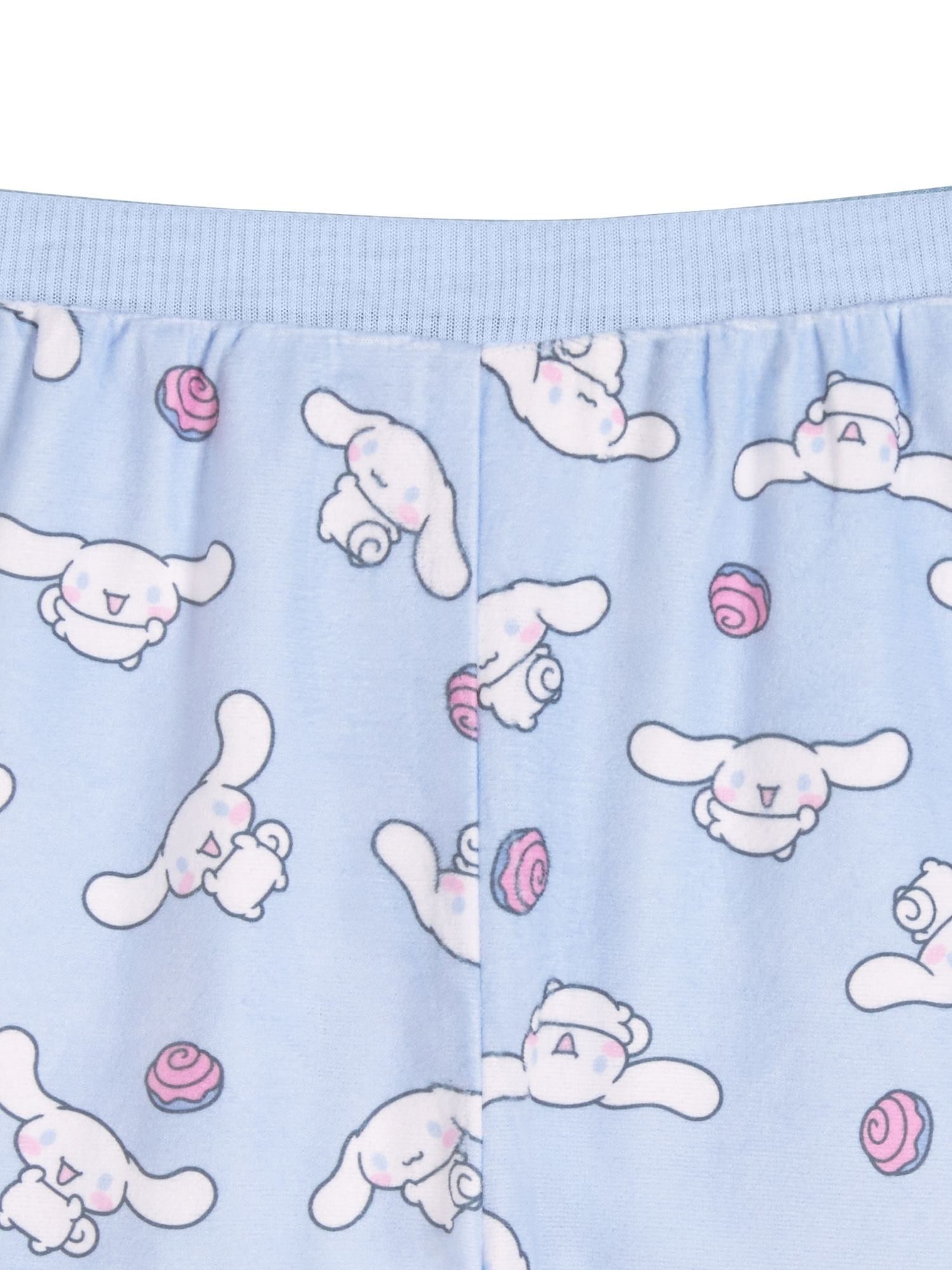 Cinnamoroll Girls Short Sleeve Sleep Top and Shorts Pajama Set, 2-Piece, Sizes 4-12