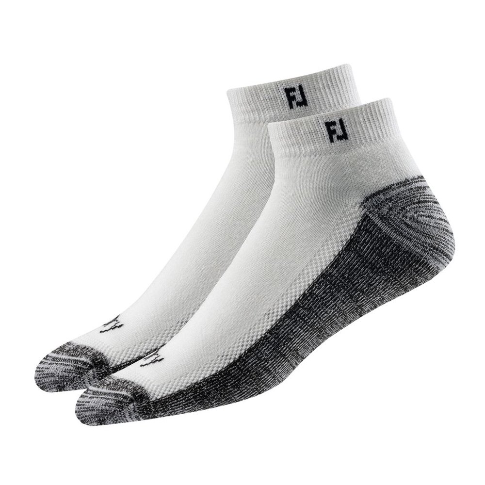 FootJoy NEW FootJoy ProDry Men's Sport White Socks (2 pair) 16971D