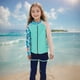 thumbnail image 5 of Odeerbi 7-16 Años Trajes de Baño de Manga Larga Para Niñas Playa de Verano Traje de Baño de Dos Piezas Para Entrenamiento Atlético Traje de Baño de Surf, 5 of 9