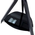 thumbnail image 6 of AVF FSL1000HOXBB-A Hoxton TV Floor Stand with TV Mounting Column for 32-inch to 65-Inch TVs, Black Wood Legs Column and Black Glass, 6 of 11
