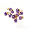 thumbnail image 2 of Charms And Spells Star Purple Amethyst Love & Friendship Necklace Pendants, Brass, 2 of 5
