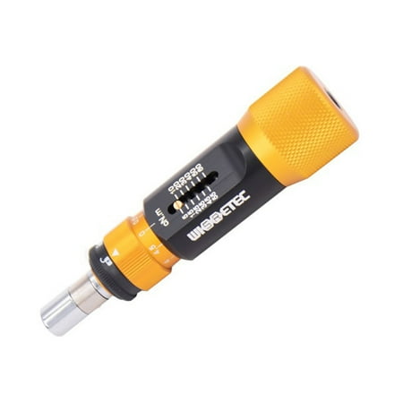 

Adjustable Torque Screwdriver 0.05-0.6Nm Hex Hole Reach Preset Value & Skid