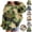 Army Green, variant on Mfakffe Kids Camo Print Hooded Pullover Sweatshirt Long Sleeve Hoodie with Kangaroo Pocket Casual Loose Fit Tops for Spring Autumn