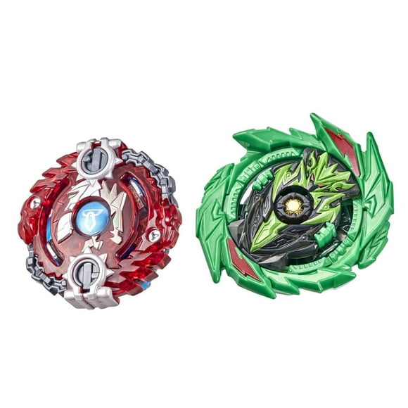 Beyblade Burst Surge Speedstorm, pack de 2 toupies de compétition Origin Achilles A6 et Tyros T6, pour enfants, dès 8 ans