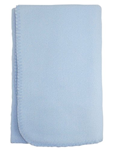 baby blue fleece blanket