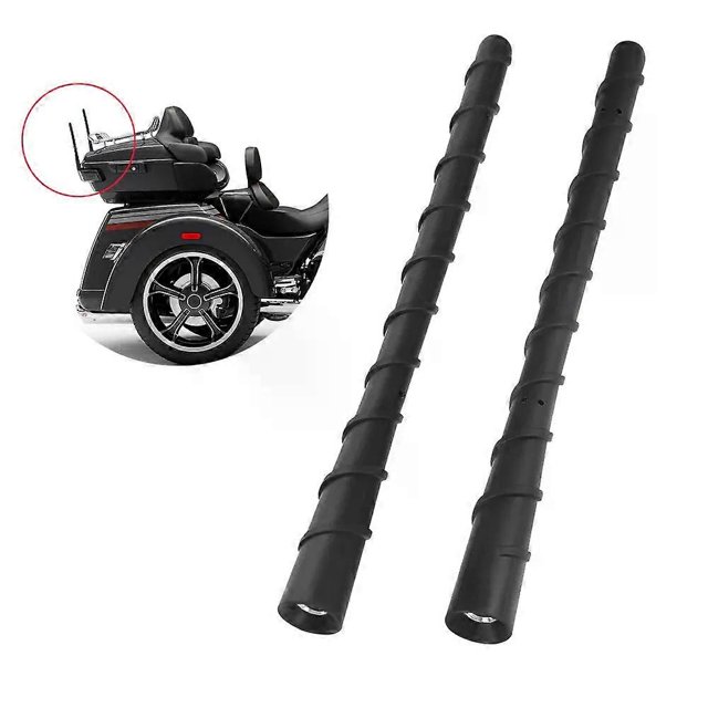 Antenne de Moto pour Tricycle Touring Glide Ultra Limitée FM/AM Réception pour Harley Davidson 1989- Street Road CVO
