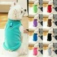 thumbnail image 4 of Dog Sweater with Leash Ring Soft Fleece Vest Dog Pullover Warm Jacket Pet Dogs Clothes Winter Dogs Outfits for Small Cat Pets(1pc), 4 of 8