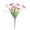 Pink 1Pcs, variant on HOARBOEG 1Pcs Forked Spring Artificial Flower Bouquet, Realistic Silk Pansy Floral Arrangement with Greenery Stems for Wedding Decor, Home Decor, Centerpieces (12.99 inch)