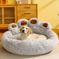 thumbnail image 5 of DABEI Soft Long Plush Cat kennel dog kennel winter warm pet bed Cat Bed Cat Mat Animals Sleeping Sofa, 5 of 46