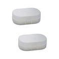 thumbnail image 6 of Raindrops 2pcs Outdoor Soap Box Wear-resistant Sealed Soap Box With Sponge Liner Portable Soap Box, 6 of 8