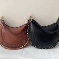 thumbnail image 2 of IS @ B nuevo estilo británico de motocicleta bolso retro de cuero genuino para mujer, bolso cruzado portátil, 2 of 5