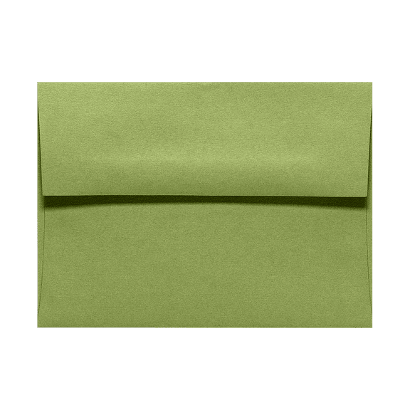LUXPaper 4Bar A1 Invitation Envelopes, 3 5/8 x 5 1/8, Avocado Green, 70lb, 250 Pack