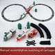 thumbnail image 5 of Tren eléctrico de juguete navideño, juguete de rompecabezas eléctrico para niños, regalo, 5 of 6