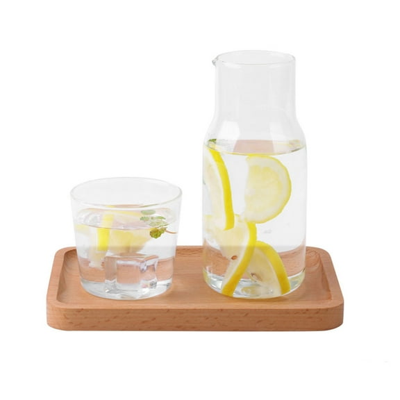 REOFLYUP Teapot and Cup Set Glass 1 Set 6.7x3.1x6.7in