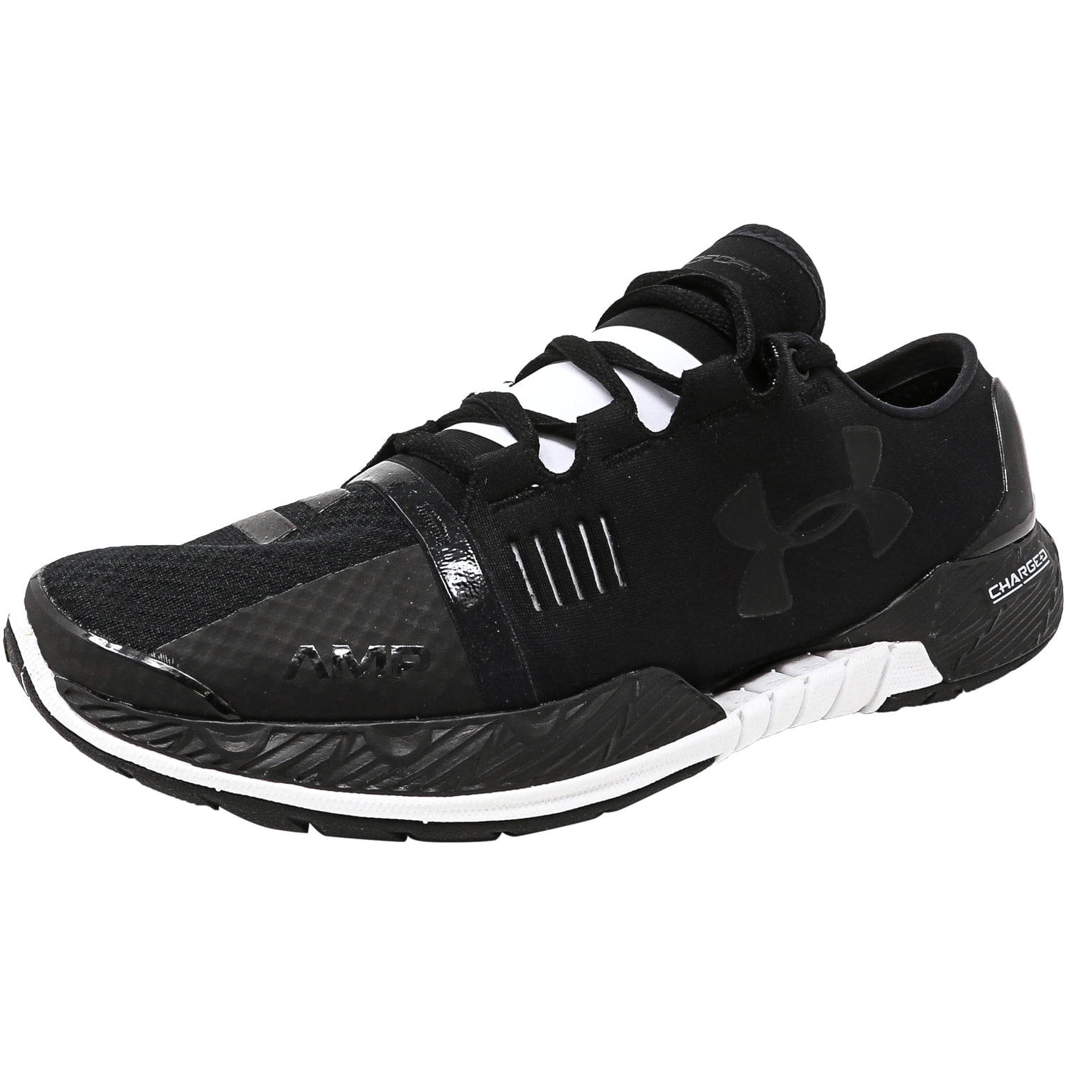 Under Armour Women's Speedform Amp Black / White AnkleHigh Fabric