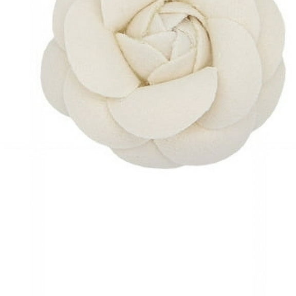 XmhyTop-A 10Pcs Woolen Fabric Flower Embellishment Heads Cloth Camellia Flower Supplement DIY for Headband Garment Shoes Hat Bag Decoration Hand Crafts Accessories-Light Beige