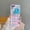 A(Case Only), variant on for Samsung Galaxy Z Flip 5 4 3 Case Cute Love Printing Bracelet Transparent Shockproof Protection PC Hard Back Cover (A(Case Only),for Samsung Z Flip 4)