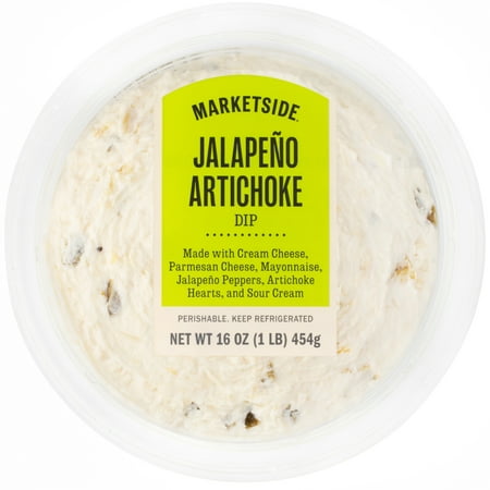 Marketside Jalapeño Artichoke Dip, 16 oz, 1 Count (Refrigerated)