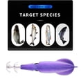 thumbnail image 2 of Cebo artificial portátil 9.5cm 6g Luya Bait 3D Fish Eyes Supplies ( ) Blanco Púrpura Sywqhk Para Estrenar, 2 of 8