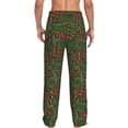 thumbnail image 3 of Xecao Red Snake Men's Straight Lounge Pajama Pants: The Ultimate in Comfortable Sleepwear, 3 of 9