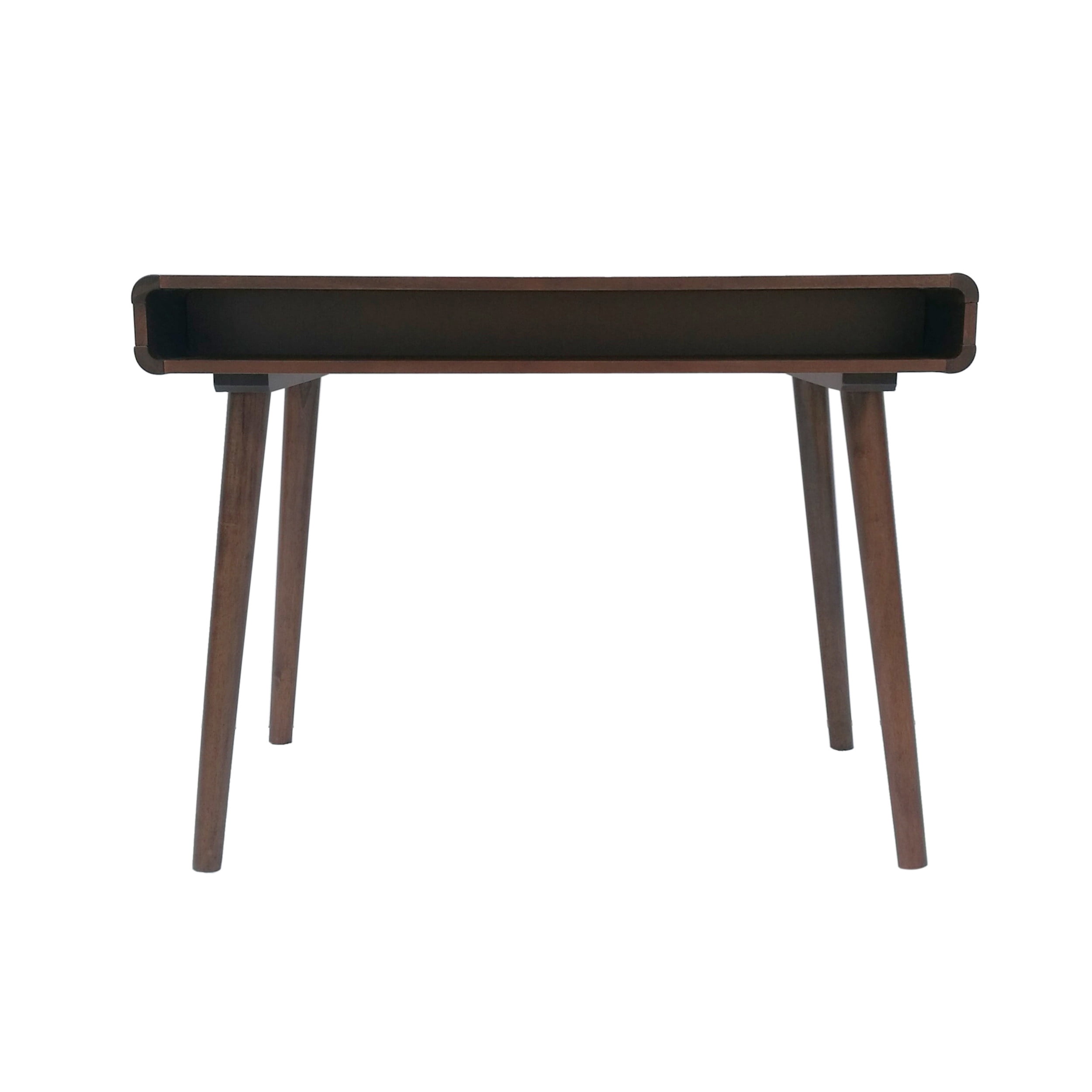 Writing Desk with Large Drawers, Computer Table for Home Office Workspace or Entryway, Brown