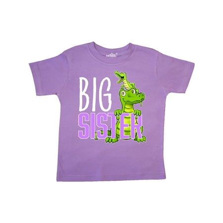 

Inktastic Big Sister with Cute Alligators Gift Toddler Boy or Toddler Girl T-Shirt
