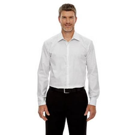 - Ash City - North End Men's Boardwalk Wrinkle-Free Two-Ply 80's Cotton Striped Tape Shirt