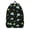 Alien UFO Black, variant on Alien UFO Bright Blue Pattern Backpack for School, Cute School Bag with Adjustable Shoulder Straps and Padded Back, 15.7"x11.8"x5.5"