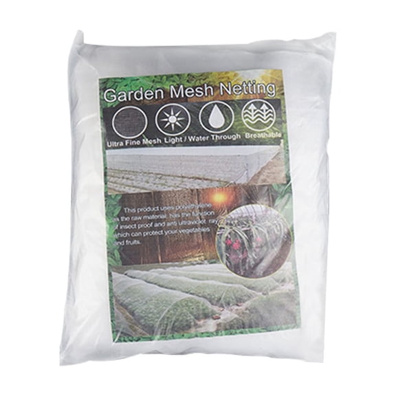 Billuyoard Malla protectora para insectos, cubierta para cultivos, pantalla para insectos, árboles transparentes transpirables, invernadero Jardín y Patio 3*9M