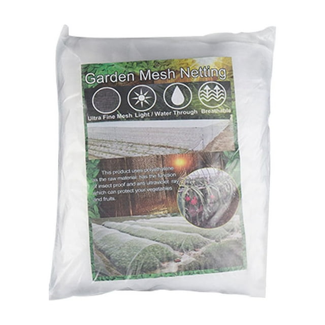 Advancent Malla protectora Malla para insectos Cubierta para cultivos Transpirable Transparente Flores a prueba de polvo de camas elevadas Red de Jardín y Patio 3*15M Advancent HA082154-17B