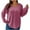 Pink, variant on Scyoekwg Plus Size Dressy Tops for Women Basic Tops Comfy Long Sleeve Cute Tops Hooded Solid Color Casual Blouses Loose Blouses (Pink,XXXL)