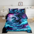 thumbnail image 2 of Castle Fairy Teens Magical Dragon Full Size Comforter Sets,Gothic Animal Bedding Sets, 2 of 8