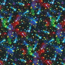 Timeless Treasures Midnight Stardust 100% Cotton Fabric sold by the yard