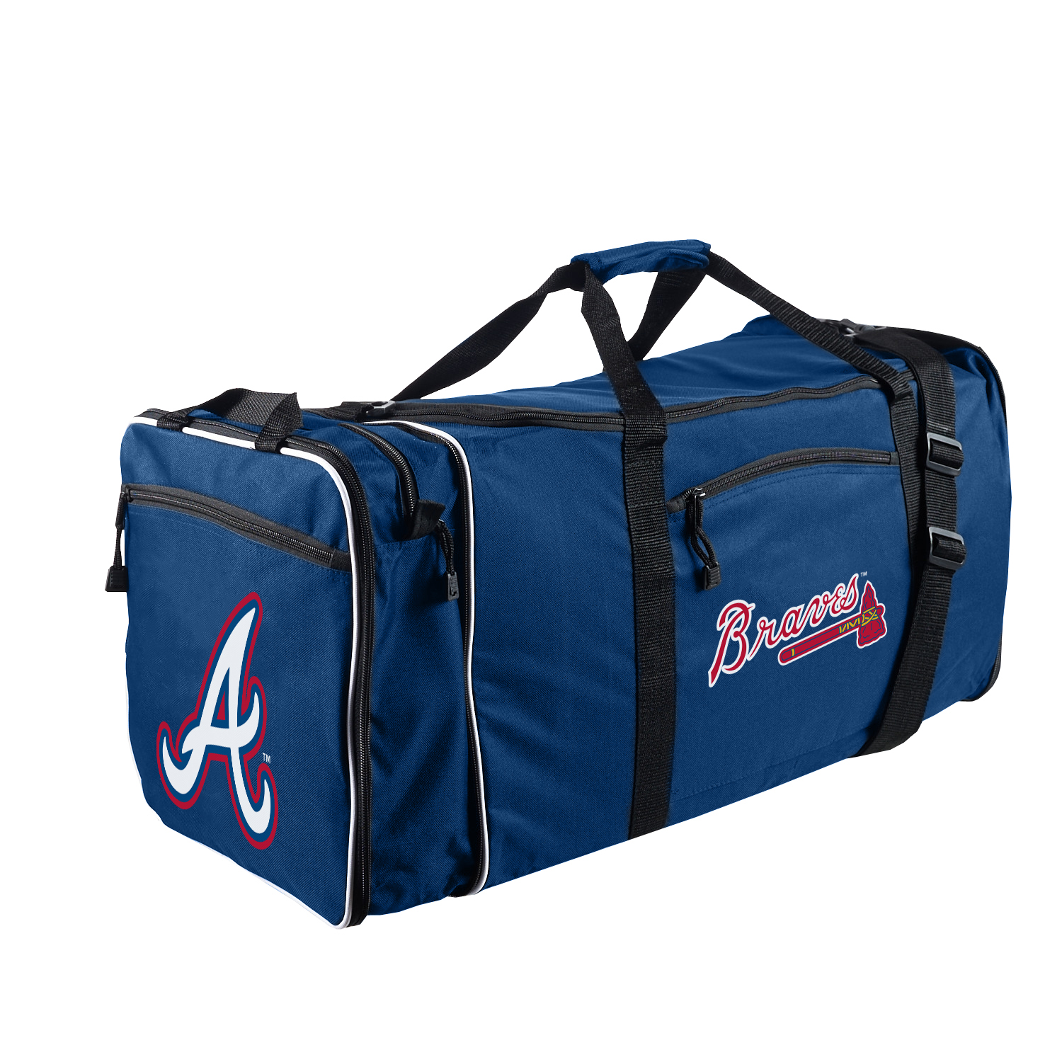 MLB Atlanta Braves “Steal” 12”H x 28”L x 11” W Duffel Bag