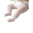 thumbnail image 3 of CHENGYU Baby Long Socks Monochrome Wooden Ear Side Hole Style Warm Stockings, 3 of 6