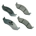 thumbnail image 2 of Akebono Pro-ACT Disc Brake Pad Set Fits select: 1997-2006 JEEP WRANGLER / TJ, 1990-1995 JEEP WRANGLER / YJ, 2 of 4